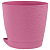 Блюз кашпо с поддоном 1,5л d14 h13см пунш (ФлораПласт)