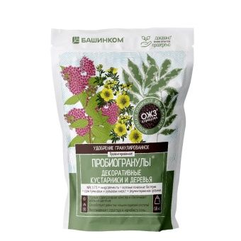 ЦБ-00019095_Пробиогранулы Декоративные кустарники и деревья садовые 0,8кг (БИ)