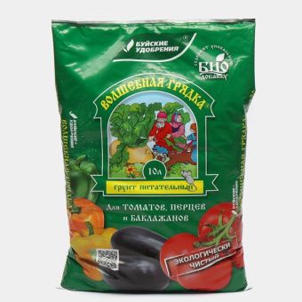 ЦБ-00025813_Грунт Волшебная грядка Томаты Перцы Баклажаны 10л (БХЗ)