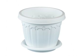 00019764_Флавия кашпо 1,7л d175 h140 белый (ФлораГ