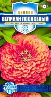 00024945_Цинния Великан лососевый 0,3г серия Русск