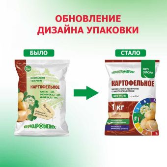 Картофельное  было стало