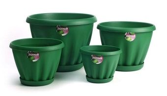 00024108_Знатный горшок с поддоном 1л d14см h11см 