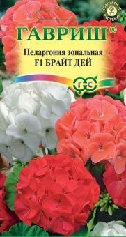 Пеларгония Брайт Дей зональная (Гавриш) 1/1000