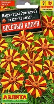 00012313_Бархатцы Веселый Клоун отклоненные (Аэлит