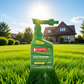 Удобрение минеральное Эжектор Bona Forte для газонов 1л 18 (Русинхим)