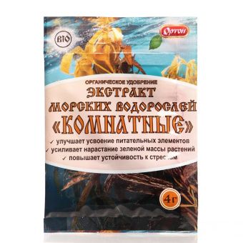 ЦБ-00001782_Экстракт морских водорослей Комнатные 4г (Ортон)