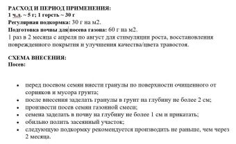 Аминосил гранулы для петуний пролонгированного действия 50г (Дюн)