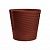 Верона горшок без поддона 3,8л d19 h17,5 терракот 1/24 (ТехПласт)