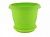 Топрак кашпо с поддоном 5л d25 h18 салатовый (Ангора) 1/30
