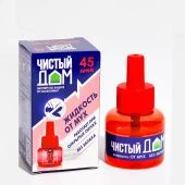 Жидкость от МУХ и комаров 45 дней Чистый Дом 1/10/80 (Т/Э)
