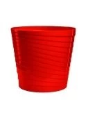 Верона горшок без поддона 3,8л d19 h17,5 красный 1/24 (ТехПласт)