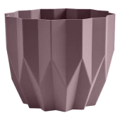 Геометрия кашпо 0,8л d13см h16см мокачино 1/27 (ФлораПласт)