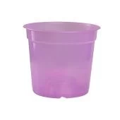 Орхидея горшок без поддона 1,5л d15 h12,5 фиолетовый 1/68 (ТехПласт)