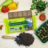 Почвобрикет Крепкая рассада 10л 1/7 (Б/М)