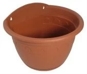Колывань кашпо настенное 1,65л d20см h19,6см С112 терракот1/22 Мартика