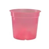 Орхидея горшок без поддона 1,5л d15 h12,5 малиновый 1/68 (ТехПласт)