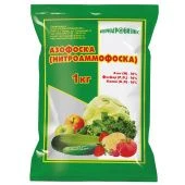 Удобрение Азофоска 1кг 1/20/840 (ПАБ) Е