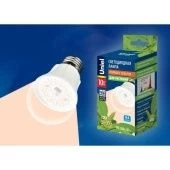 Лампа светодиодная для растений LED-A60-10W прозрачная (ПрЭн)