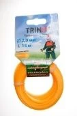 Леска для триммера 2мм x 15м круг ТРИМИТ 1/80