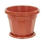 Гармония горшок с поддоном 7л d28 h22 терракот М1577 1/20 Альтернатива