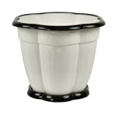 Восторг горшок с поддоном 1,5л d16 h13 белый М1234 1/24 Альтернатива