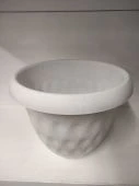 Уценка Розетта горшок d34 h26,5 см С129 мрамор 1/4 Мартика