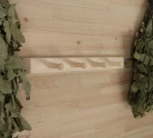 Вешалка 4-х рожковая липа 35х6,5х7см арт.32136 1/5 (Б/Ш)