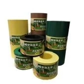 Бордюрная лента черная 0,2x9м 1/6