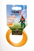 Леска для триммера 1,4мм x 15м КВАДРАТ Тримит 1/100